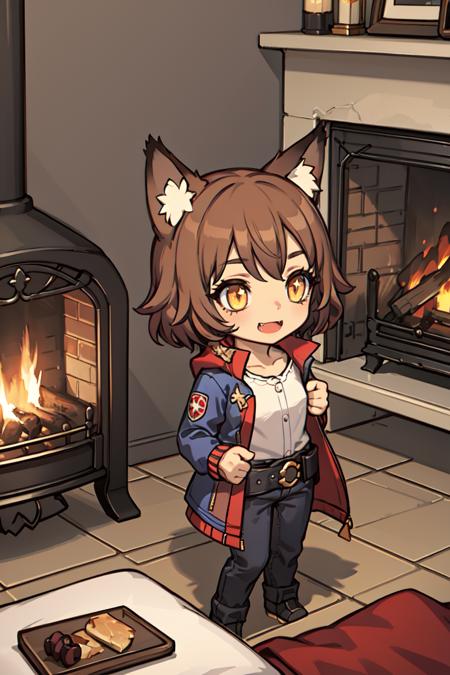 00085-934022103-(best quality), (masterpiece), (Chibi), in shack, fireplace, wooden table, bed, 1girl sit on bed, smiling, fox ear, red eye make.png